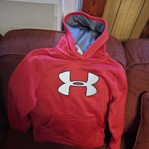 Under Armour Kids Red Hoodie